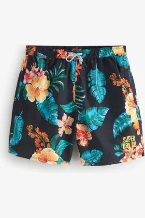 Superdry Hawaiian Tryk 17 BadeshortsStor