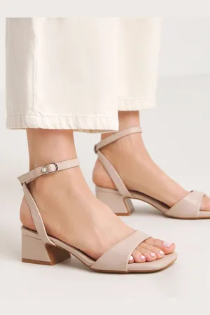 Simply Be Barely There on Low Block Heels