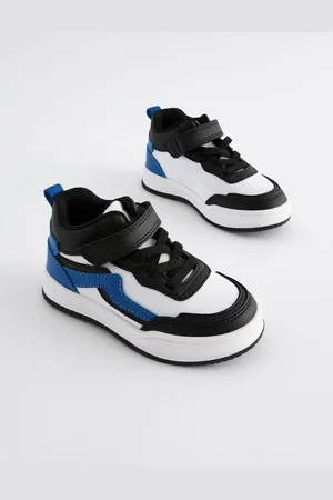Next Elastiske Lace Velcrolukning High Top Trainers