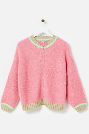 Oliver Bonas Boucle Knitted Bomber Jacket42