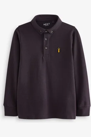 Next Langærmet 100% Cotton Polo-skjorter (3-16år)7 år (122cm)