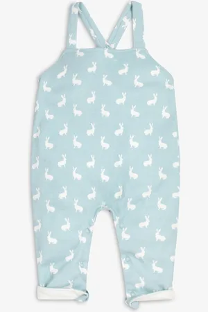The Little Tailor Baby 100% Bomuld Jersey Bunny Tryk Overalls10 - 18 måneder (76 - 86cm)
