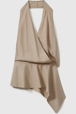 Reiss Matilda Halter Neck Draped Top36