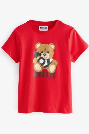 Moschino Short Sleeve Logo T-Shirt152158cm