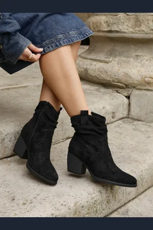 Linzi Carter Cowboy Ankle Boots