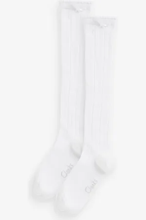 Clarks Knee High Sokker 2 PakkeUK 6 - 8.5