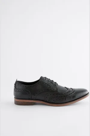 Next Teksturdetaljer Dobbeltvinget Brogue-sko