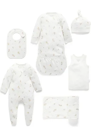 Purebaby Newborn Essential 100% Cotton Hospital PackNyfødt