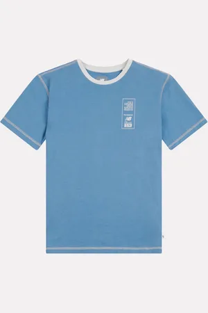 New Balance Boys 100% Cotton 574 Diagram T-Shirt7 - 8 år (122 - 128cm)