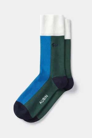Aubin Blue Horace SocksEn