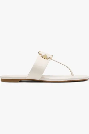 Kate Spade Cream Flower Thong Sandals4.5