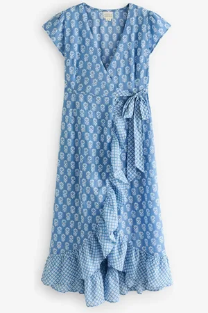 ASPIGA Demi Wrap 100% Cotton DressXS