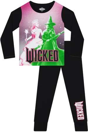 Character Wicked Elphaba Long Sleeve 100% Cotton Pyjamas Set6 - 7 år (116 - 122cm)