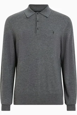 AllSaints AllSaints Kilburn Long Sleeve Polo ShirtS