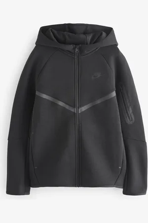 Nike Tech hættetrøje i fleece med lynlås10 - 12 år (140 - 152cm)