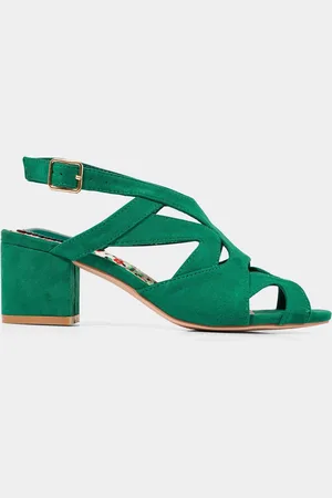 Joe Browns Floral Block Heel Slingback Sandalseu38