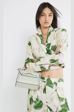 River Island Floral Copped Boxy Blazer