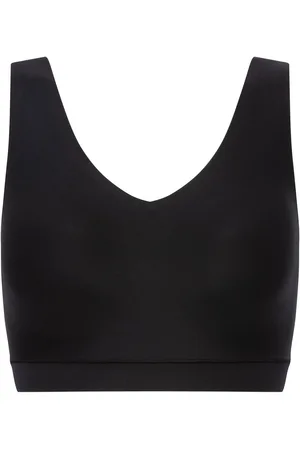 Chantelle Soft Stretch Seamless V-Neck Padded Crop TopM-L