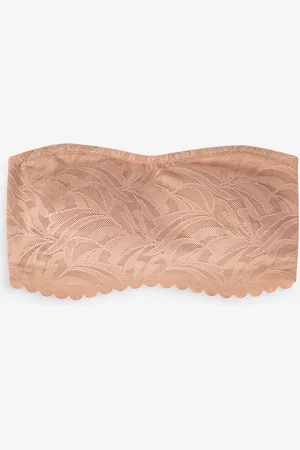Next All-Over Lace Scallop Edge Bandeau BH