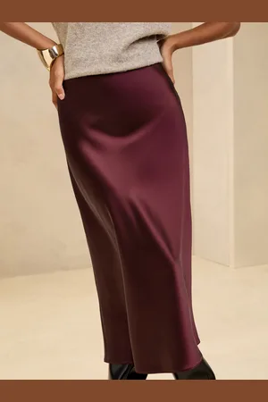 Lipsy London Biasskåret midinederdel i satin36