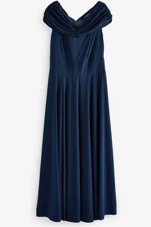Scarlett & Jo Bardot Solid Maxi Dress48