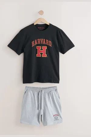 Next Harvard Jersey Short Pyjama Set