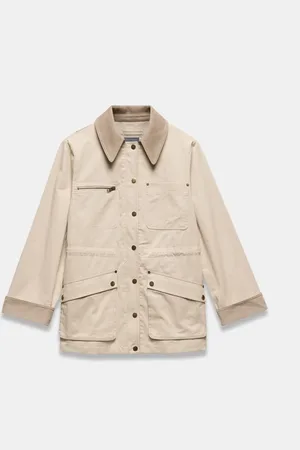 mint&berry 100% Cotton Washed Barn Jacketxsmall