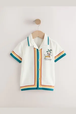 Next Short Sleeve Shirt (3mths-7yrs)4 - 5 år (104 - 110cm)