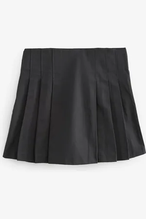 Next Plisseret Kilt Mini 100% Bomuld Nederdele34