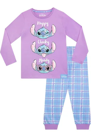 Character Lilo And Stitch Happy Cheeky Moody 100% Cotton Pyjamas9 - 10 år (134 - 140cm)