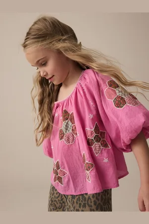 Next Patchwork 100% Cotton Blouse (3-16yrs)4 år (104cm)