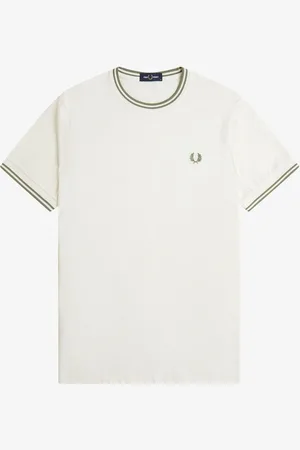 Fred Perry T-shirt med Twin Tipped Logo2X-Large