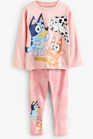 Character Bluey And Bingo Long Sleeve Top And Leggings Set4 - 5 år (104 - 110cm)