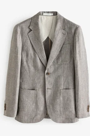 Banana Republic Herringbone Linen Suit Jacket38r
