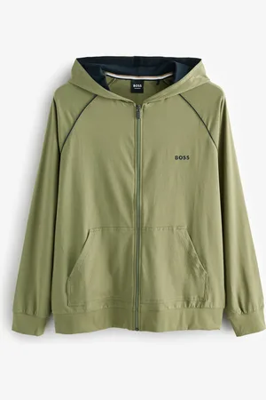HUGO BOSS Regular Fit Zip Through Hooded JacketStor