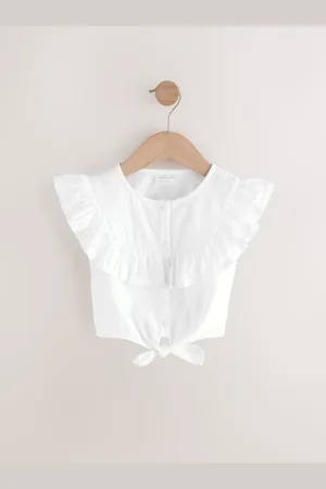 Next 100% Cotton Tie Front Blouse (3-16yrs)6 år (116cm)