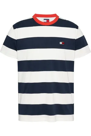 Tommy Hilfiger Regular Fit Bold Stripe 100% Cotton T-Shirtlarge