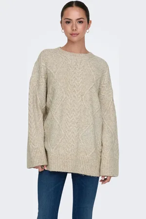 JDY Longline Cable Knitted Jumper34