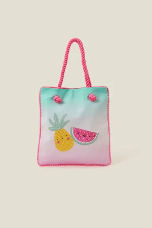 Accessorize Girls Fruit Print Shopper Bagen