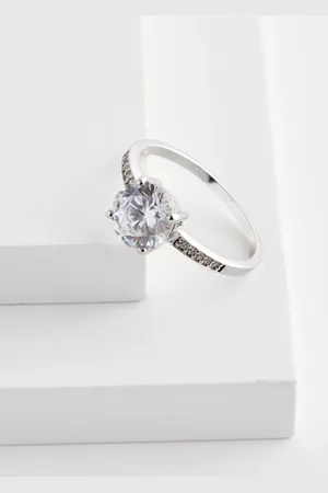 Next Cubic Zirconia Solitaire RingL