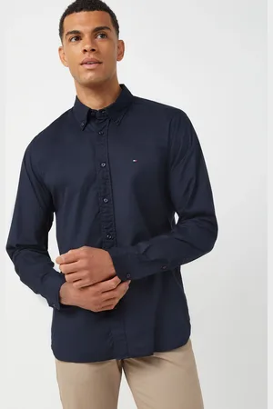 Tommy Hilfiger Normal pasform Poplin SkjorterL