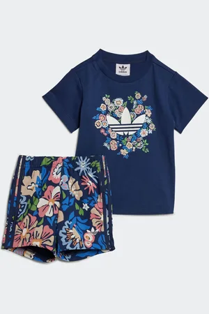 adidas Essentials 100% Cotton Shorts and T-Shirt Set9 - 12 måneder (74 - 80cm)