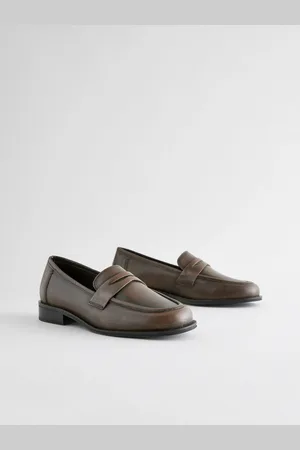 Next Forever Comfort Slim Leather Penny Loafers