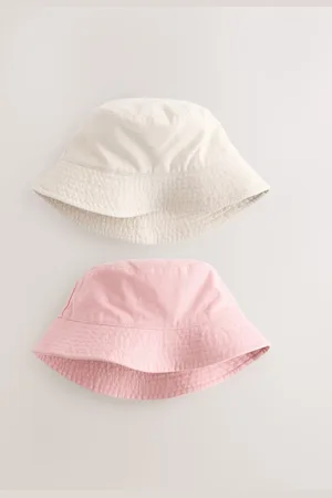 Next Bucket Hats 2 Pack (3mths-16yrs)98104cm