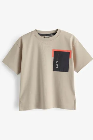 Ted Baker 100% bomulds-T-shirt med lommer7 år (122cm)