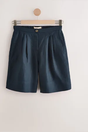 Next 100% Linen Bermuda Shorts50