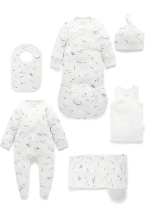 Purebaby Newborn Essential 100% Cotton Hospital PackNyfødt