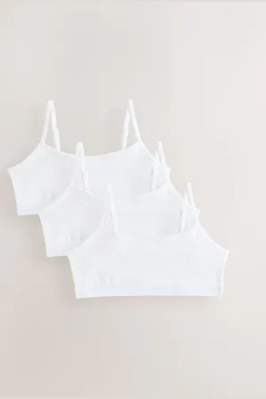 Next Strappy Crop Tops 3 -pakke (5-16år)110116cm