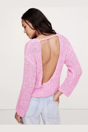 Banana Republic Oversized Scoop-Back Jumperlarge