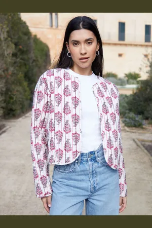 Threadbare 100% Cotton Paisley Quilted Jacket36